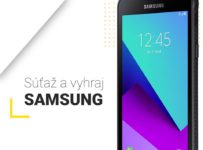 Súťaž o smartfón SAMSUNG XCover 4