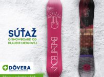 Súťaž o snowboard od Klaudie Medlovej