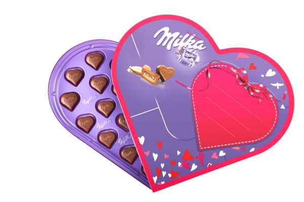 Súťaž o valentínske srdce Milka