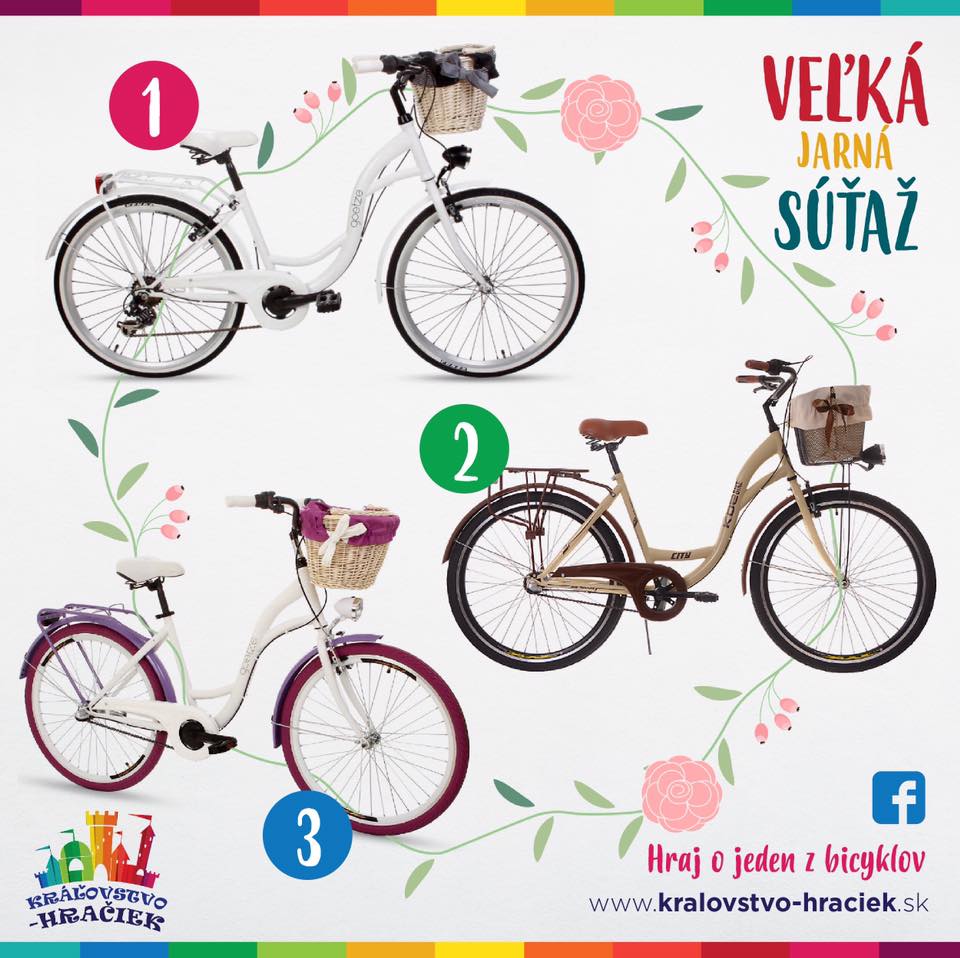 Vyhraj skvelý Retro bicykel vo Veľkej jarnej súťaži