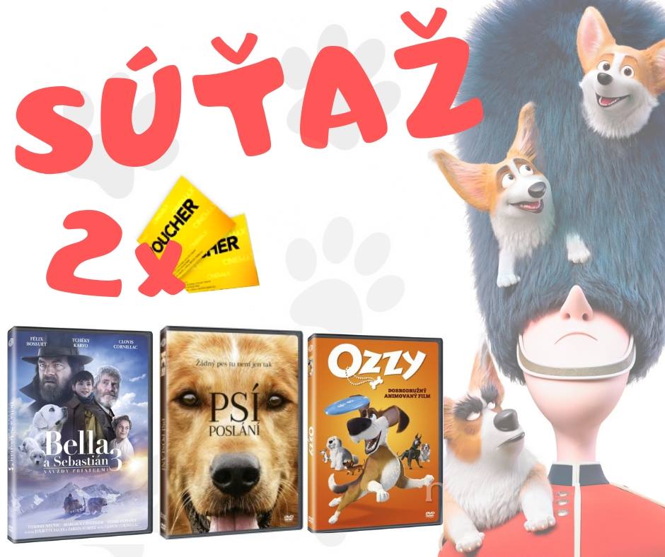 Súťaž o 3 ks DVD filmov a 2x lístok do kina