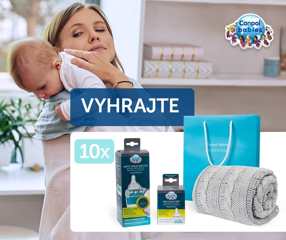 Súťaž o hodnotný balíček produktov Canpol babies Haberman
