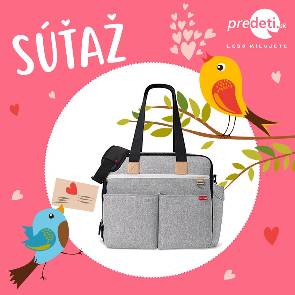 Súťaž o prebaľovaciu tašku Duo Weekender
