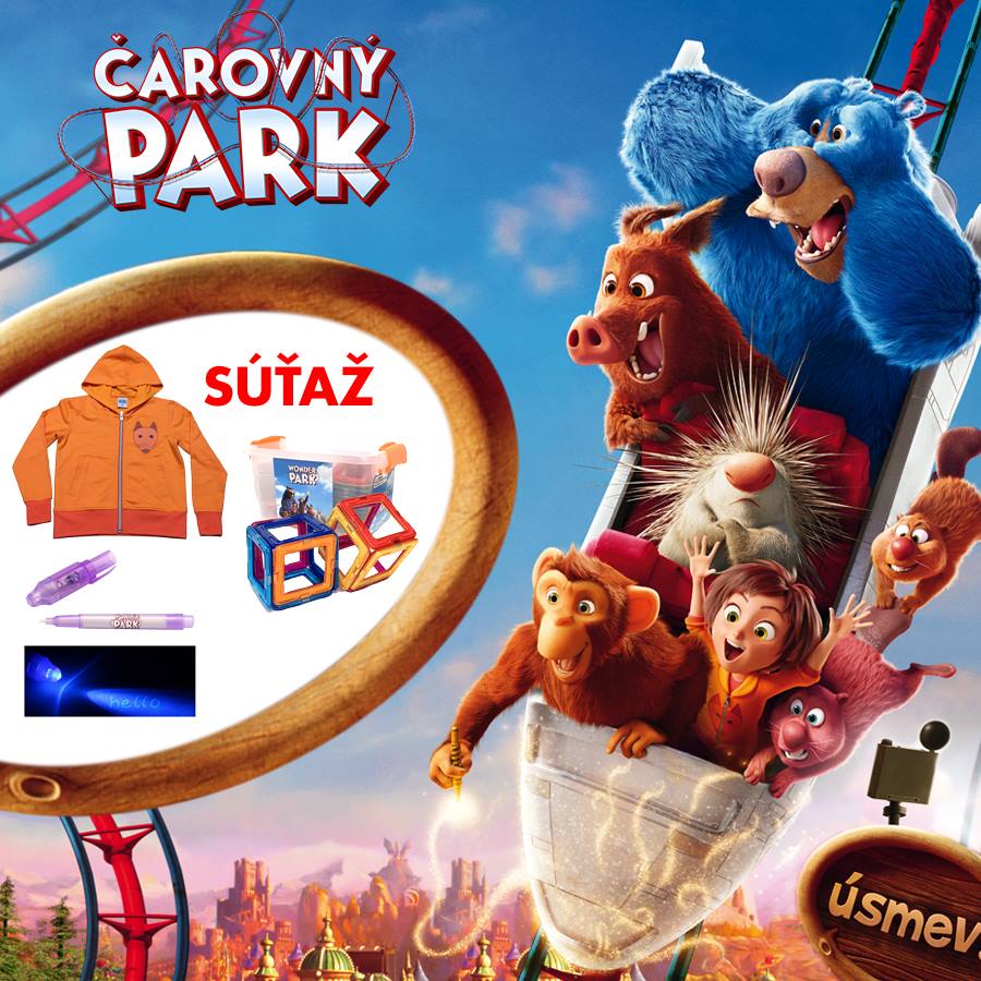 Súťaž s filmom Čarovný park o mikinu a skladačku