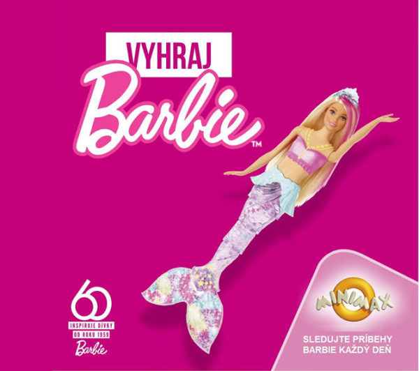 Súťaž o 3 bábiky Barbie morská panna