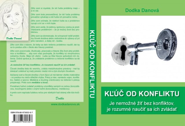 Súťaž o 3 knihy Kľúč od konfliktu s podpisom autorky Dodky Danovej