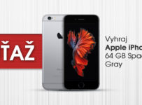 Súťaž o Apple iPhone 6S 64GB Space Gray