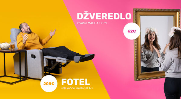 Súťaž o kreslo Silas a zrkadlo Malkia