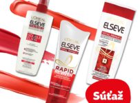 Súťaž o výrobky z nového radu L'Oréal Elseve Rapid Reviver