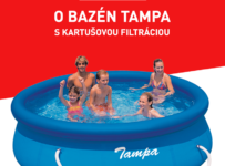 Súťažte a vyhrajte bazén Tampa s kartušovou filtráciou