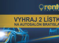 Súťažte s RenterCar Autopožičovnou o dva lístky na autosalón Bratislava