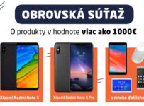 Xiaomi súťaž o 7 produktov v hodnote 1000 €
