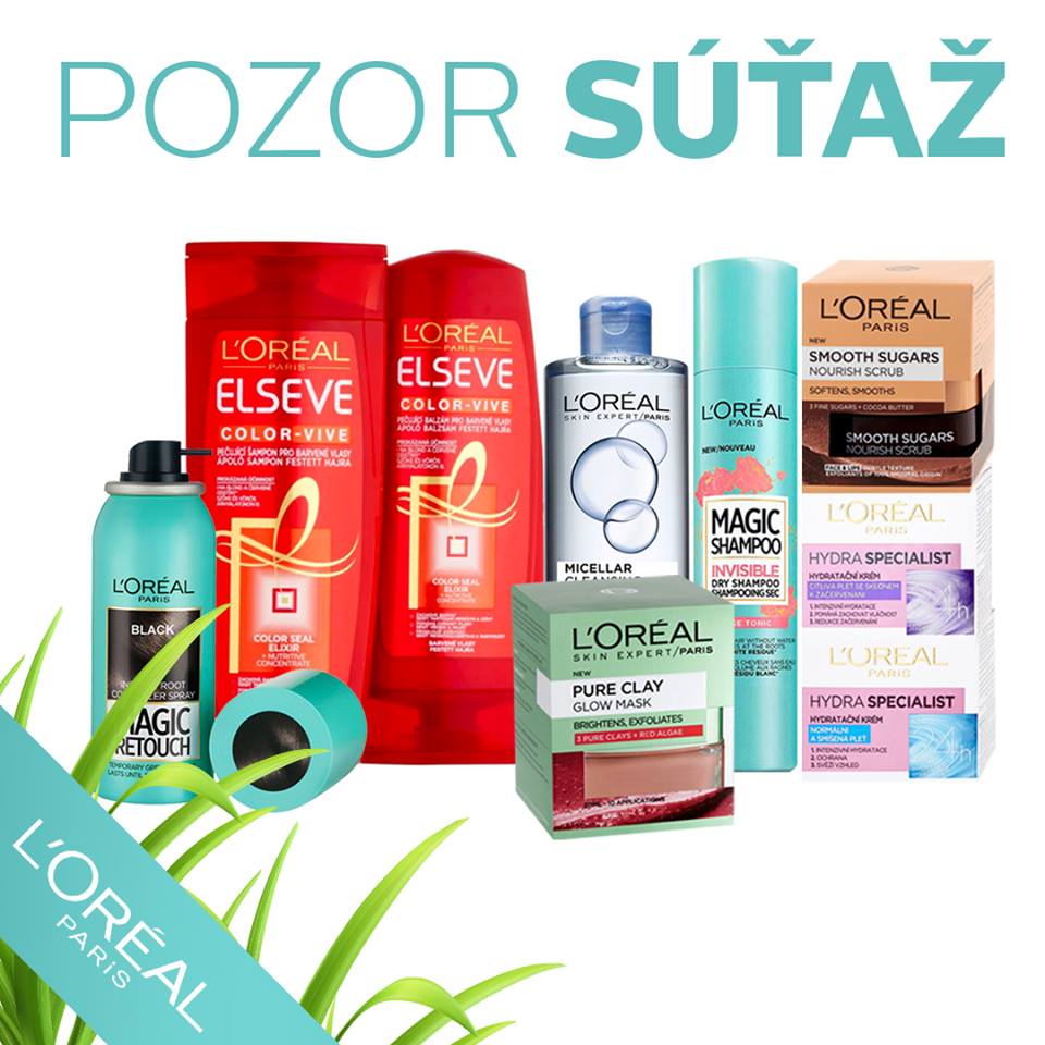 Súťaž o balíček produktov dámskej kozmetiky