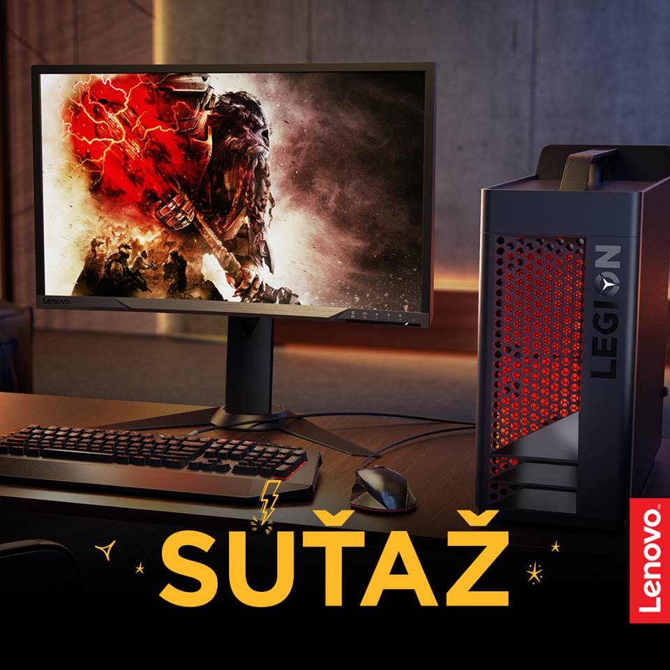 Súťaž o myš Lenovo Legion M200 a podložku Lenovo Y gaming