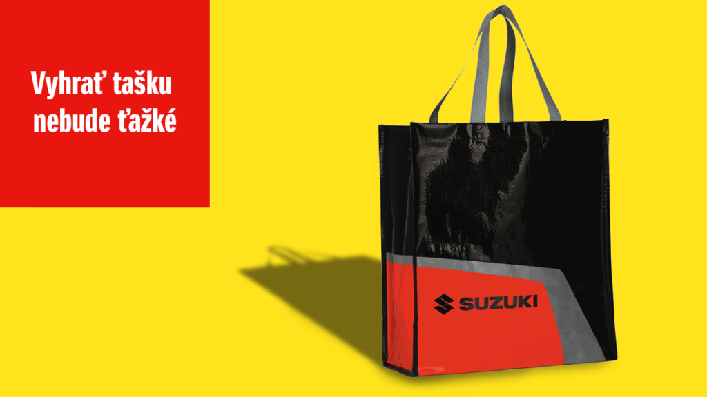 Súťaž o originálnu tašku Suzuki
