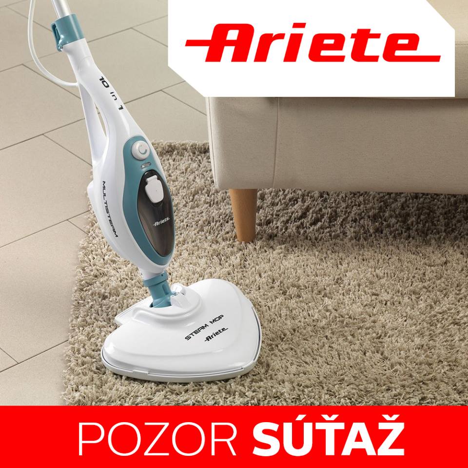 Súťaž o parný mop ARIETE 10V1