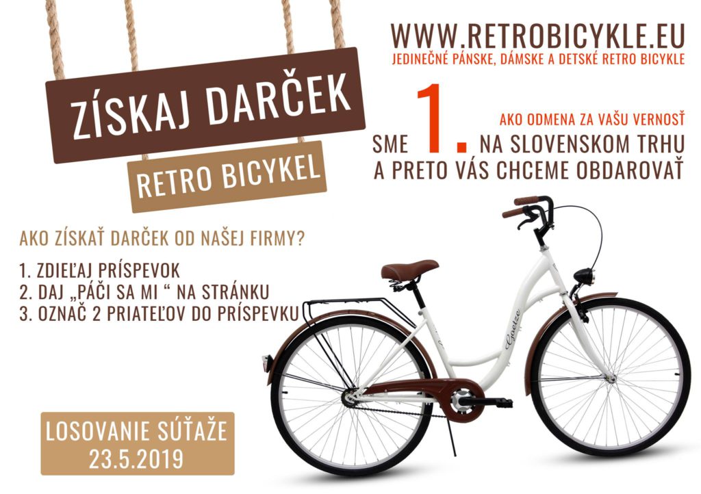 Súťaž o retro bicykel