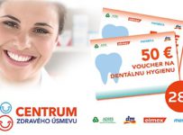 Súťaž o 28 voucherov na dentálnu hygienu v hodnote 50 €