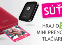 Súťaž o mini tlačiareň HP Sprocket Photo