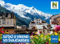 Súťaž o víkend vo Švajčiarsku a výlet na Mont Blanc