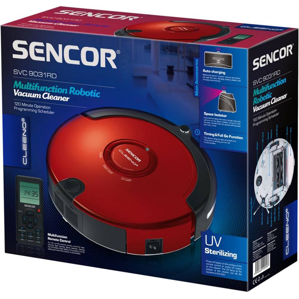Veľkonočná súťaž o Robotický vysávač SENCOR SVC9031RD