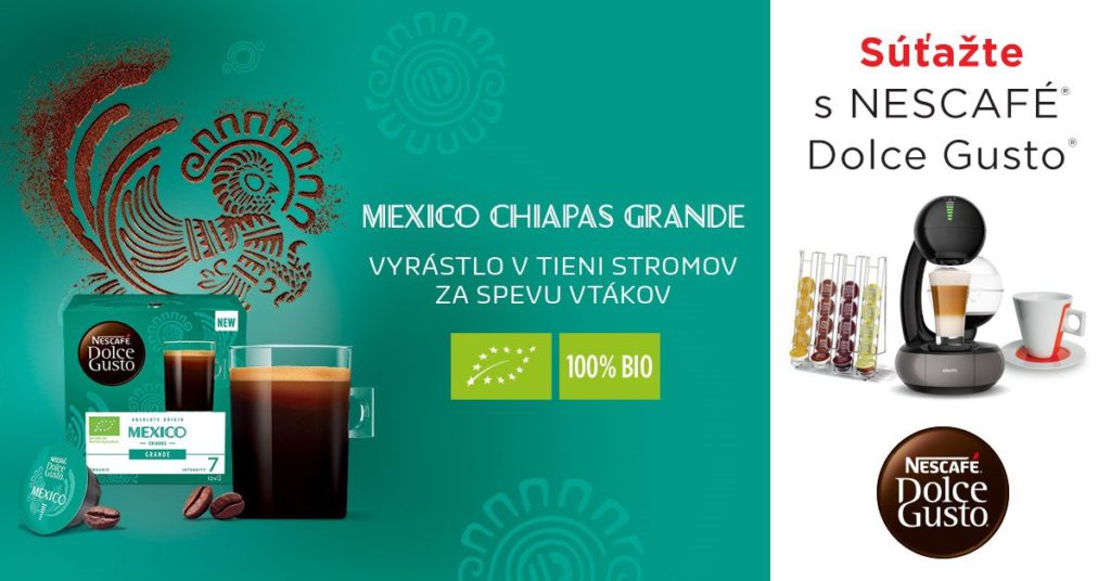Súťaž o KRUPS KP310831 Nescafé Dolce Gusto Esperta