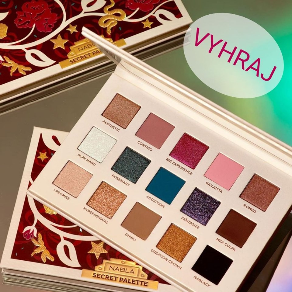 Súťaž o NABLA Secret Palette v hodnote 39,90€
