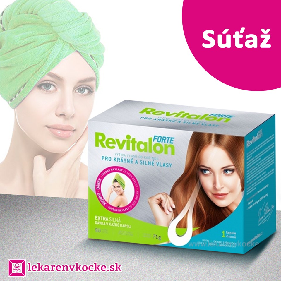 Súťaž o výživový doplnok na vlasy Revitalon Forte