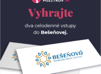 Ssúťaž o dva celodenné vstupy do Vodného sveta Bešeňová