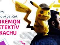 Súťaž o filmový balíček k filmu Pokémon detektív Pikachu