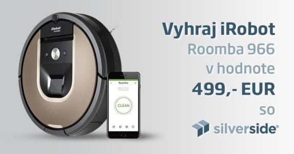 Súťaž o iRobot Roomba 966 v hodnote 499,- EUR
