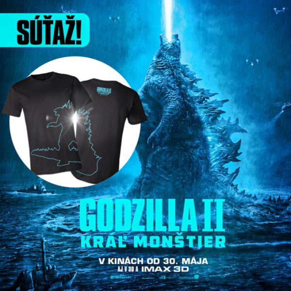 Súťaž s filmom Godzilla II Kráľ monštier