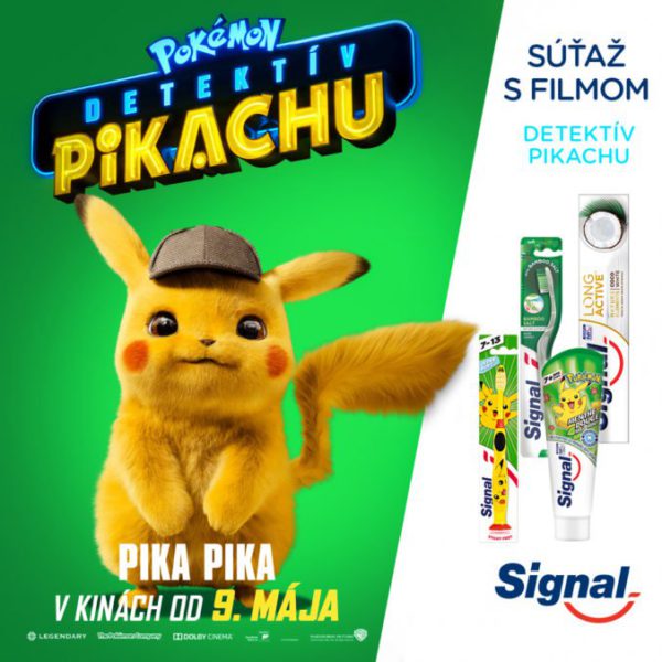 Súťaž s filmom Pokémon Detektív Pikachu