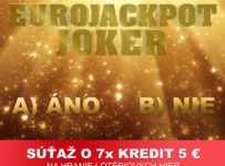 Súťaží o kredit 5 € na hranie lotériových hier na eTIPOS.sk