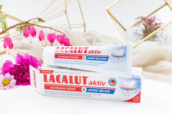 Vyhraj 3x zubnú pastu Lacalut aktiv ochrana ďasien