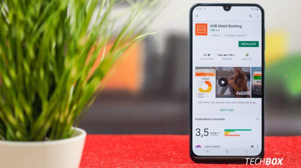 Vyhraj vďaka VÚB Mobil Banking skvelý Samsung Galaxy A50