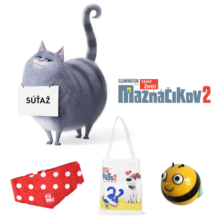 Súťaž s CinemArt a animovanou komédiou Tajný život maznáčikov 2