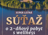 Súťaž o dvojdňový pobyt s raňajkami a wellness pre 2 osoby