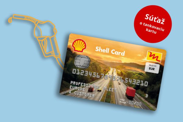 Súťaž o tankovaciu kartu Shell v hodnote 50 €