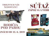 Súťaž s filmom Rodičia pod parou