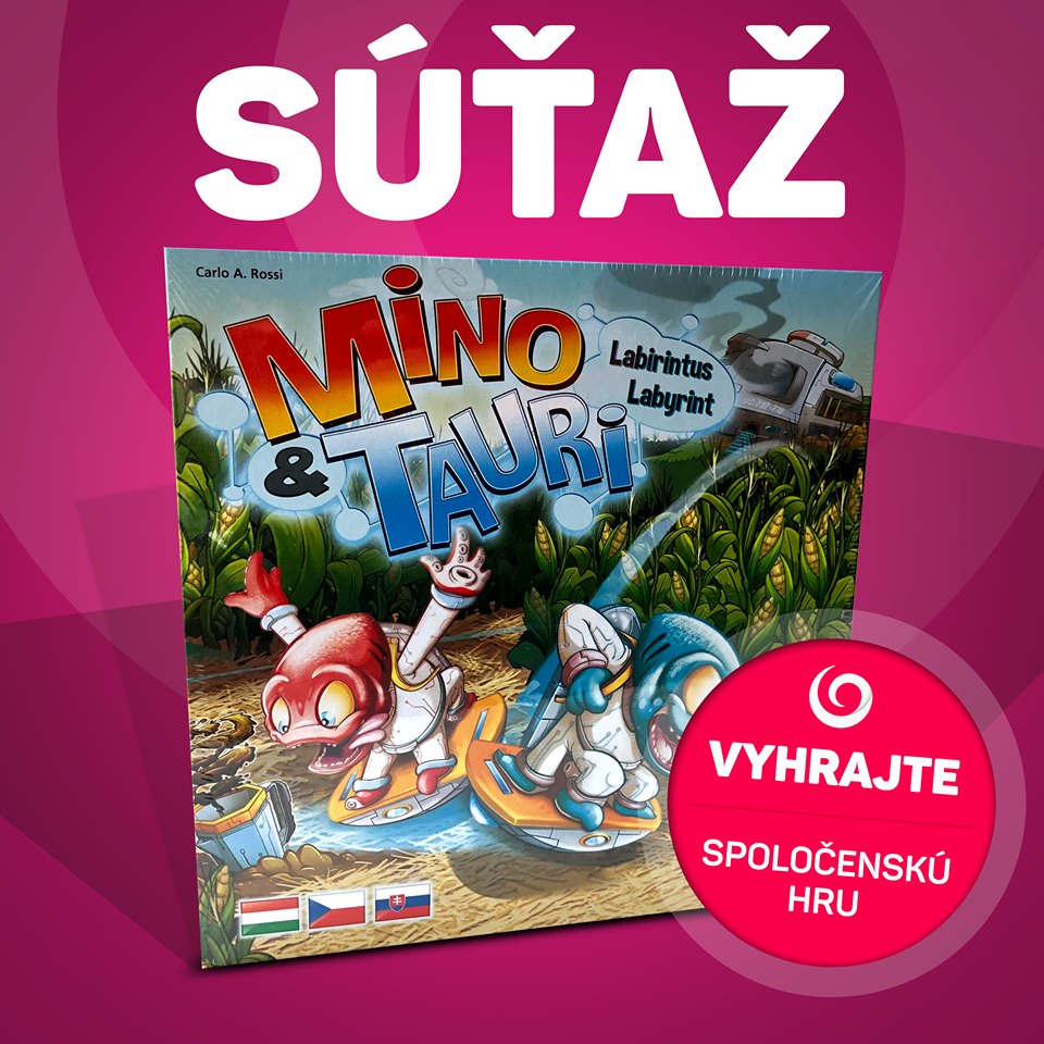 Vyhrajte spoločenskú hru - MINO TAURI
