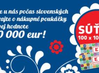 Nakúpte počas slovenských dní a vyhrajte 100 x 100€