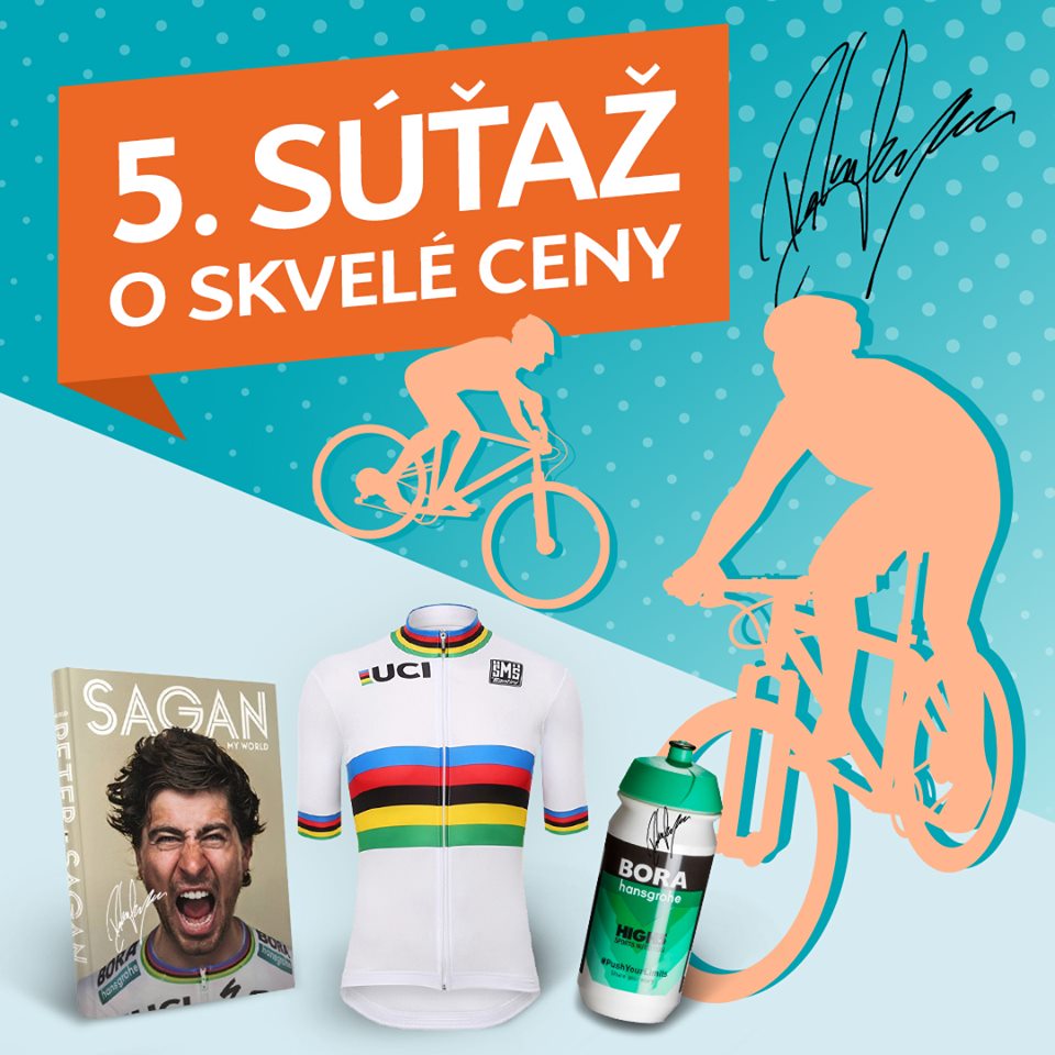 Súťaž o dres, knihu alebo fľašu podpísané Petrom Saganom