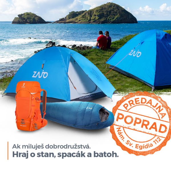 Súťaž o stan Montana 2 od Zajo Outdoor