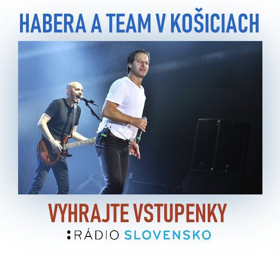 Súťaž o vstupenky na koncert Paľo Habera a Team v Košiciach