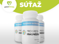 Súťaž o 3x Progress Magnézium