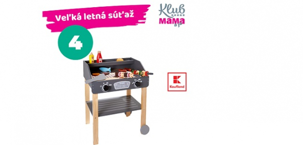 Súťaž o Kidland Drevený gril