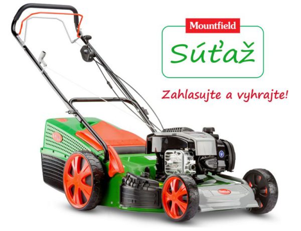 Súťaž o záhradnú kosačku od firmy Mountfield
