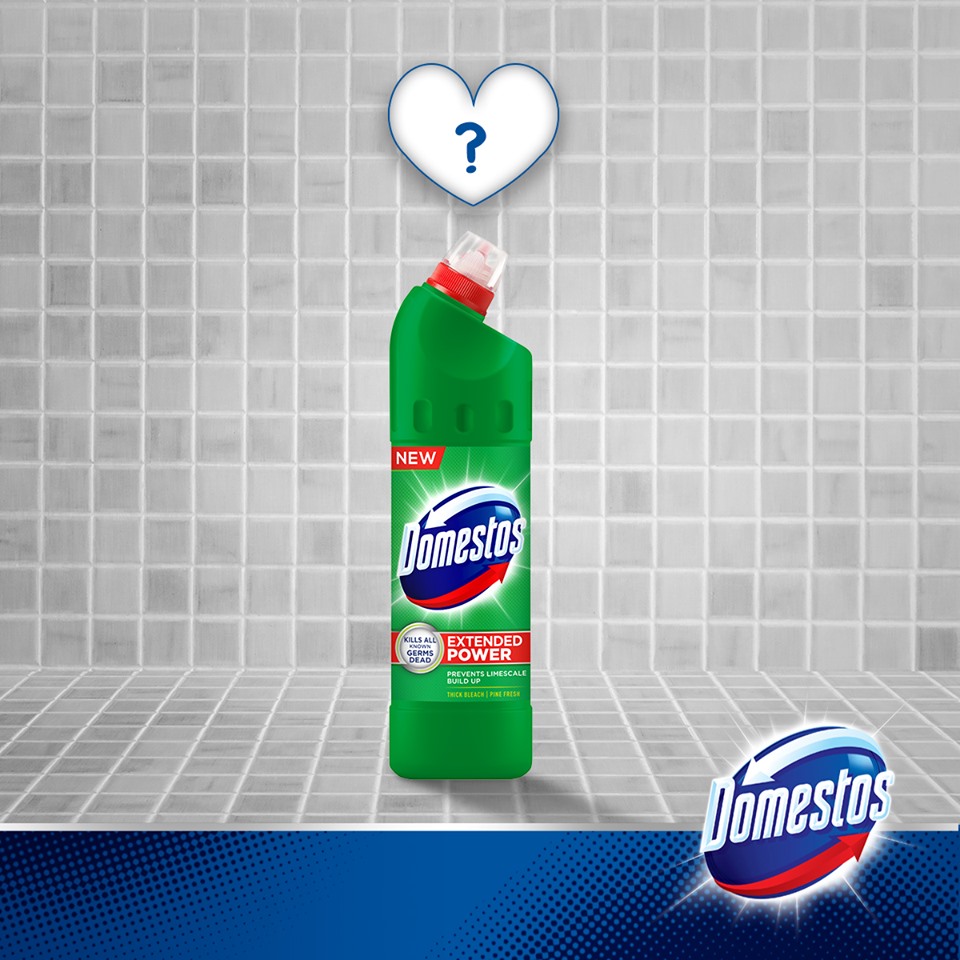 Súťaž o 2 WC bloky Domestos Power