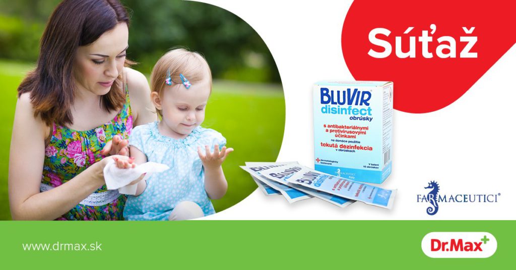 Súťaž o BLUVIR – desinfect obrúsky